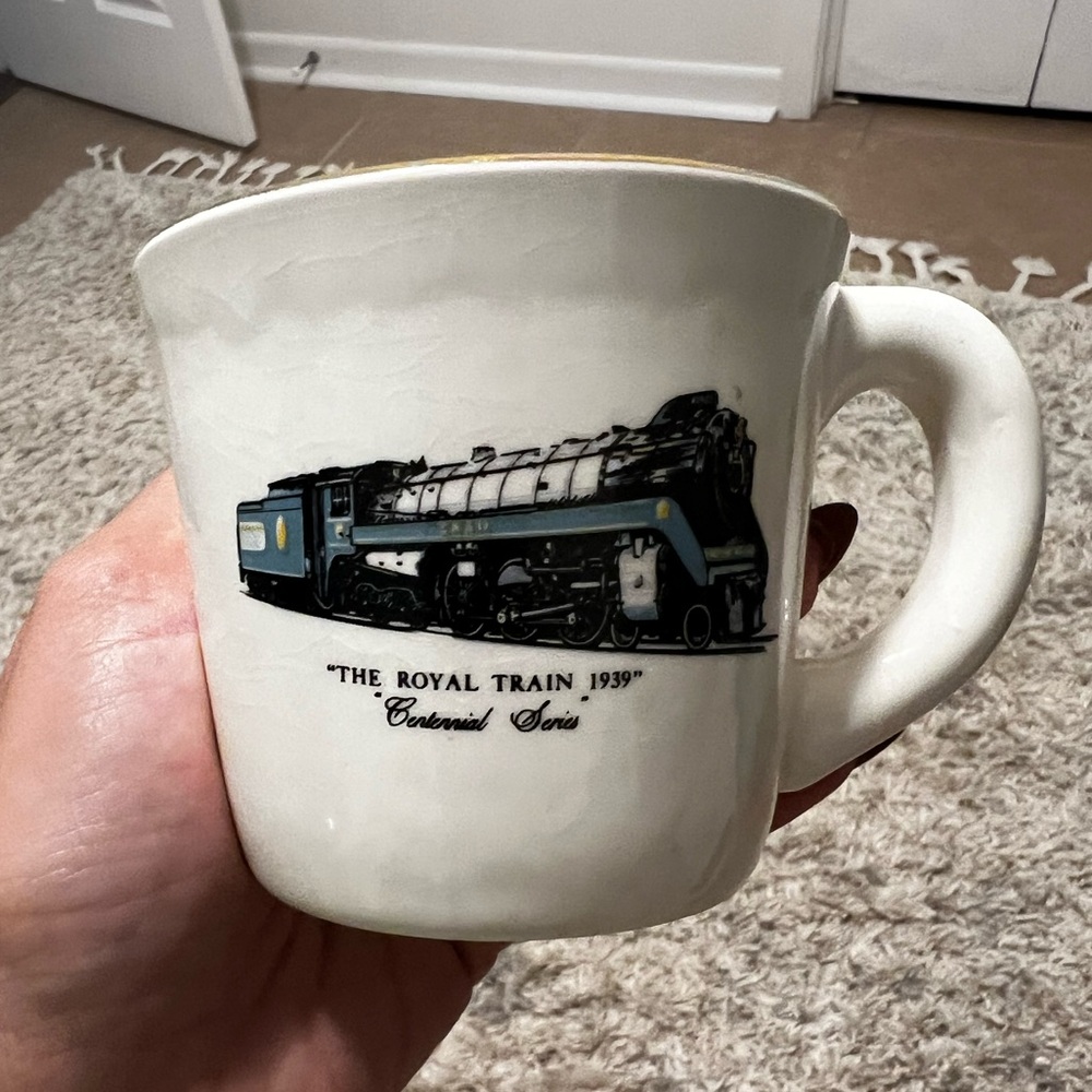 Centennial Series Train Mugs